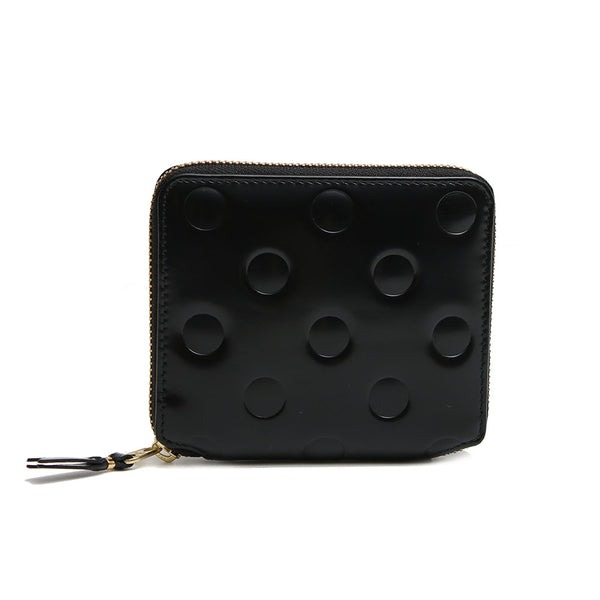 コムデギャルソン COMME DES GARCONS ウォレット wallet  二つ折り財布 メンズ ブラック